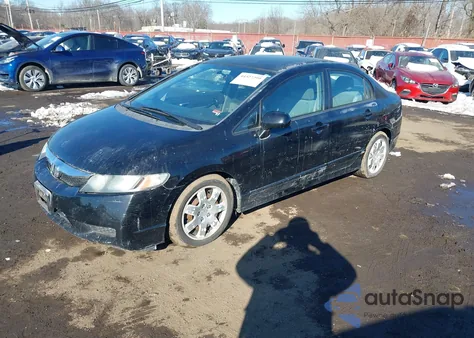 2011 Honda Civic Lx z USA, uszkodzony, nr VIN 2HGFA1F56BH538427
